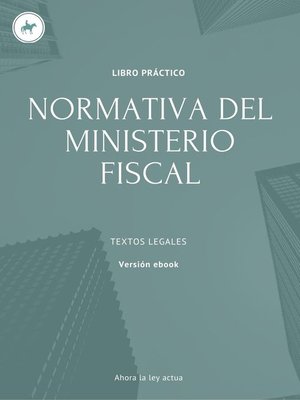cover image of Normativa del Ministerio Fiscal